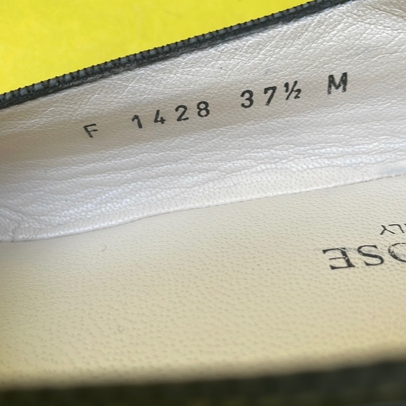 Black Taryn Rose patent leather wedges - Picture 7 of 8